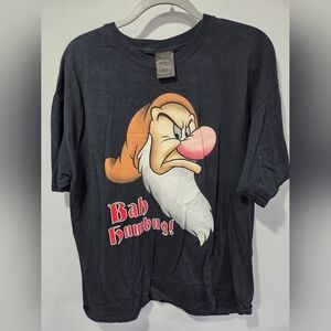 Vintage Disney Grumpy Bah Humbug Mens XL Shirt